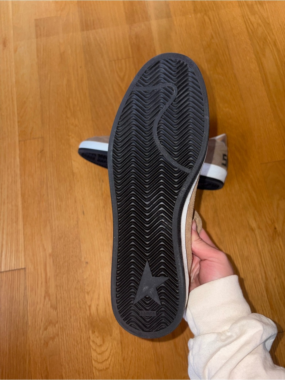 Men's Golden Goose Ball Star Suede Leather Sneakers - Picture 5 of 8